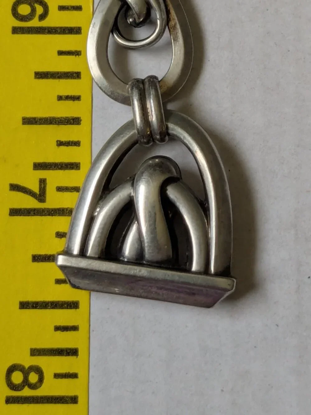 Antique LN German 835 Silver Watch Fob